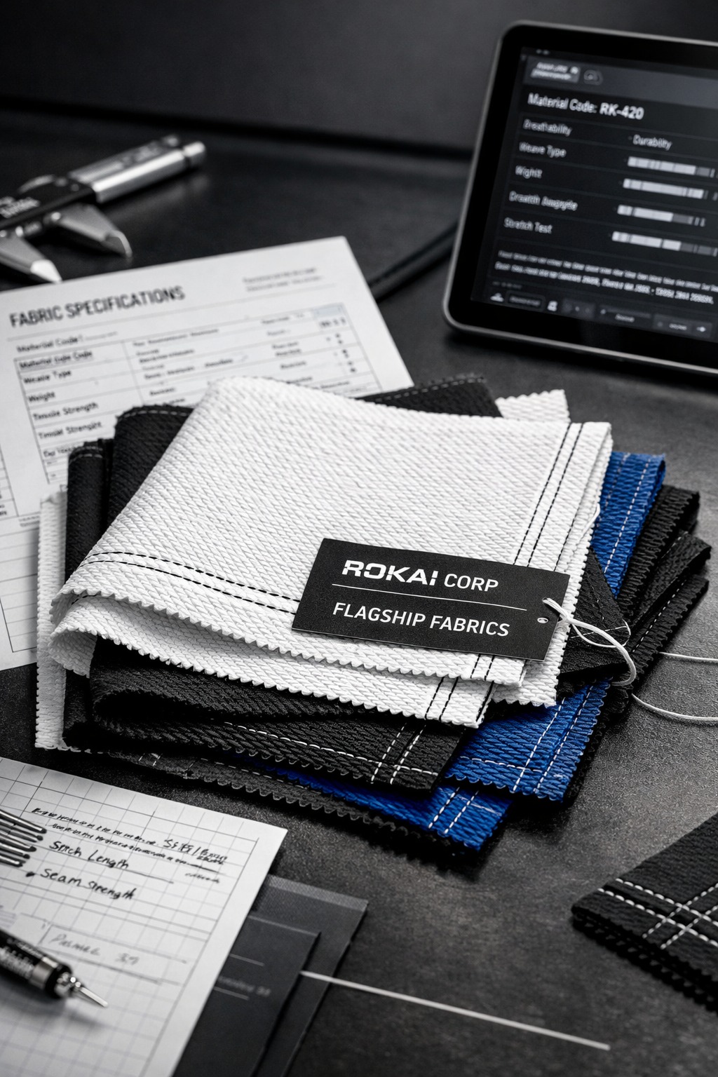 BJJ Flagships Fabrics